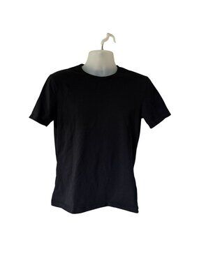 ASKET Shirt Mens Small Black The T-Shirt Crewneck Short Sleeve Cotton Basic